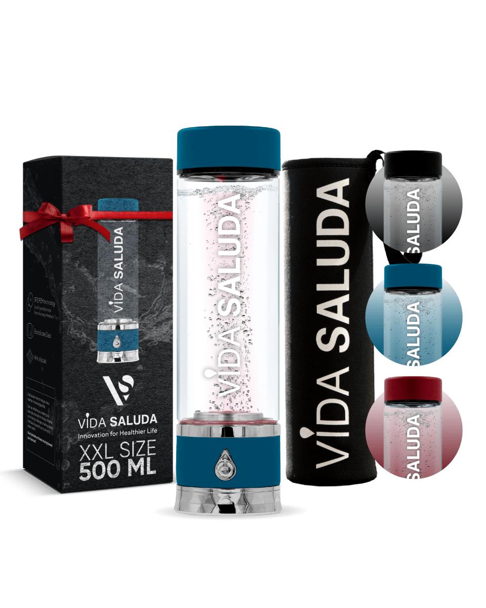 Vida Saluda hydrogen water bottle